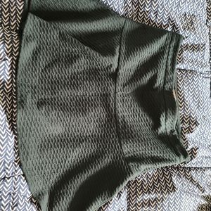 LOFT drop-waist mini skirt